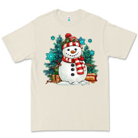 Bone christmas snowman Premium Tee - MaliasSmallBusiness