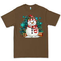 Cacao christmas snowman Premium Tee - MaliasSmallBusiness