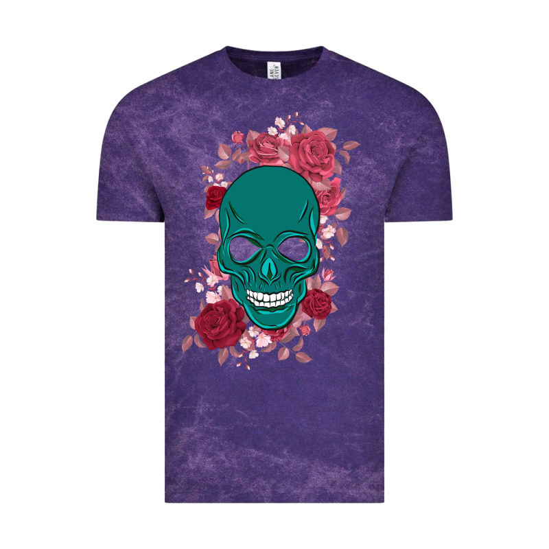 Skull With Flowers Vintage Tee by Bettercallsaul | Teevron