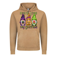 Vintage Camel Mardi Gras with my gnomes Vintage Hoodie - NancyCooperArtShop