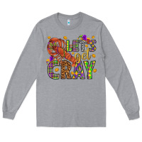 Heather Grey Let's get cray Long Sleeve Tee - HowdyJamesFarm