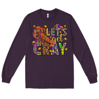 Plum Let's get cray Long Sleeve Tee - HowdyJamesFarm