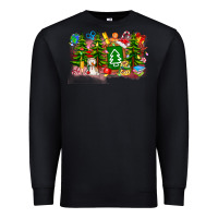 Black Christmas teacher Premium Sweatshirt - CowhideDigitalArt