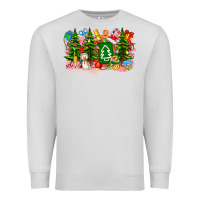 Dove Grey Christmas teacher Premium Sweatshirt - CowhideDigitalArt