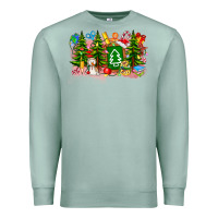 Seafoam Christmas teacher Premium Sweatshirt - CowhideDigitalArt
