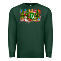 Sports Green Christmas teacher Premium Sweatshirt - CowhideDigitalArt