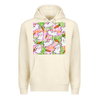 Sandshell Easter Bunnies With Carrots Seamless Pattern Premium Hoodie - BundleAndBundleShop
