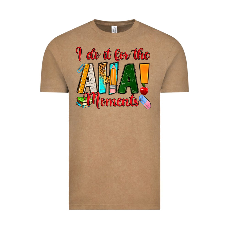 I Do It For The Aha Moments Vintage Tee by RanaPortraitStore | Teevron