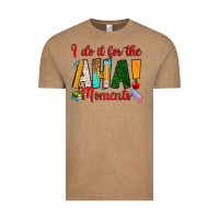 Vintage Coffee i do it for the aha moments Vintage Tee - RanaPortraitStore