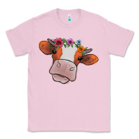 Bubblegum Pink cow with flowers Classic Tee - Bettercallsaul