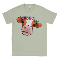 Matcha cow with flowers Classic Tee - Bettercallsaul