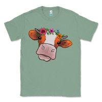 Sage cow with flowers Classic Tee - Bettercallsaul