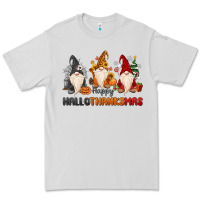 Dove Grey Happy Hallothanksmas Premium Tee - MaliasSmallBusiness