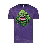 Cloud Purple halloween green slimer ghost Vintage Tee - longCreatives