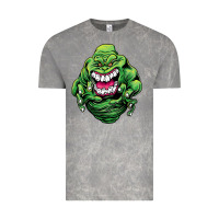 Cloud Rock halloween green slimer ghost Vintage Tee - longCreatives