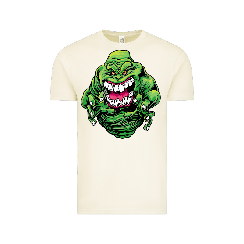 Halloween Green Slimer Ghost Vintage Tee by longCreatives | Teevron
