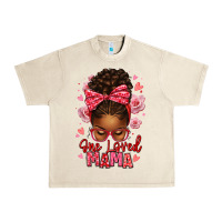 Sandshell one loved mama afro messy bun Urban Heavy Tee - texasbilliewilder