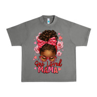 Tornado one loved mama afro messy bun Urban Heavy Tee - texasbilliewilder