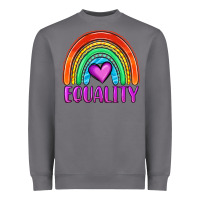 Storm equality rainbow Heavyweight Sweatshirt - OliviaCreatesArt