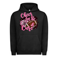 Pigment Black cheer for the cure Urban Hoodie - BarkalooDesign