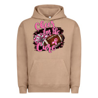 Pigment Burro cheer for the cure Urban Hoodie - BarkalooDesign