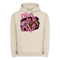 Pigment French Oak cheer for the cure Urban Hoodie - BarkalooDesign