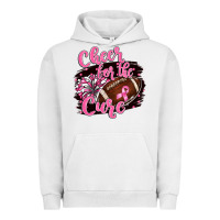 Pigment Lunar Rock cheer for the cure Urban Hoodie - BarkalooDesign