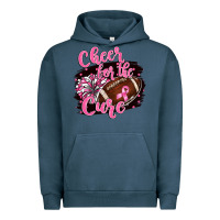 Pigment Midnight Navy cheer for the cure Urban Hoodie - BarkalooDesign