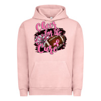 Pigment Salmon cheer for the cure Urban Hoodie - BarkalooDesign
