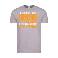 I Was Going To Be A Liberal For Halloween But My Head Vintage Tee | Teevron