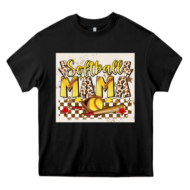 Softball Mom Heavy Core Tee by JahusDesignShop | Teevron