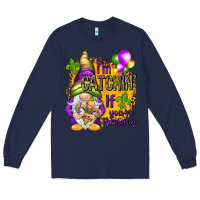 Navy I'm catching if you're throwing Long Sleeve Tee - HowdyJamesFarm