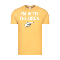 Im With The Orca Costume Halloween Matching Party Vintage Tee | Teevron