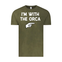 Vintage Olive im with the orca costume halloween matching party Vintage Tee - longCreatives