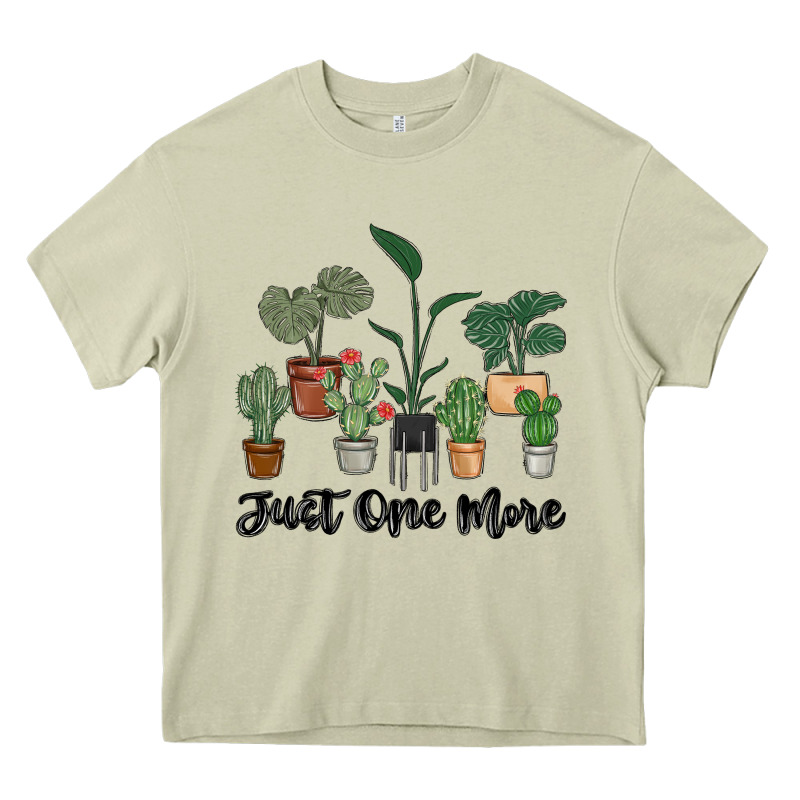 Just One More Plant Heavy Core Tee by MaliasSmallBusiness | Teevron