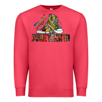 Cardinal steppin into juneteenth Premium Sweatshirt - SublimationCraftShop
