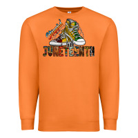 Carrot steppin into juneteenth Premium Sweatshirt - SublimationCraftShop