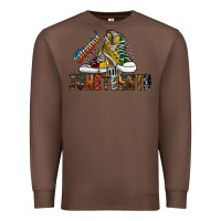 Chestnut steppin into juneteenth Premium Sweatshirt - SublimationCraftShop