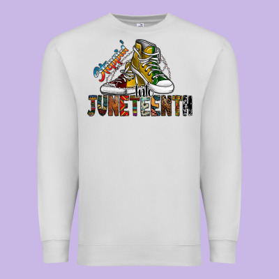 Steppin Into Juneteenth Premium Sweatshirt Designed By Sublimationcraftshop