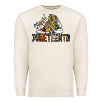 Sandshell steppin into juneteenth Premium Sweatshirt - SublimationCraftShop