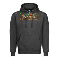 Charcoal Heather cutest pumpkin in the patch lebbey glass Zipper Hoodie - BundleAndBundleShop