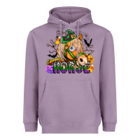 Lavender spooky horse Heavyweight Hoodie - CowhideDigitalArt