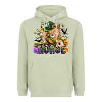 Matcha spooky horse Heavyweight Hoodie - CowhideDigitalArt
