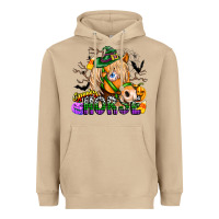 Mushroom spooky horse Heavyweight Hoodie - CowhideDigitalArt