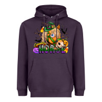 Plum spooky horse Heavyweight Hoodie - CowhideDigitalArt
