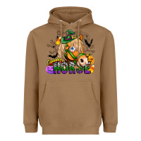 Toasted Coconut spooky horse Heavyweight Hoodie - CowhideDigitalArt