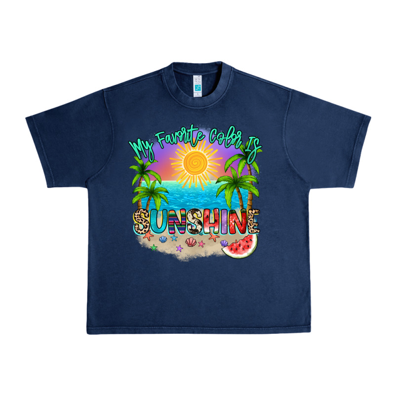 My Favorite Color Is Sunshine Urban Heavy Tee by NancyCooperArtShop | Teevron