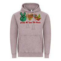 Vintage Zinc Peace Love Mexico Vintage Hoodie - texasbilliewilder