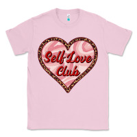 Bubblegum Pink self love club valentine's day Classic Tee - RanaPortraitStore
