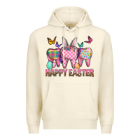 Sandshell Happy Easter Dental And Egg Premium Hoodie - BundleAndBundleShop